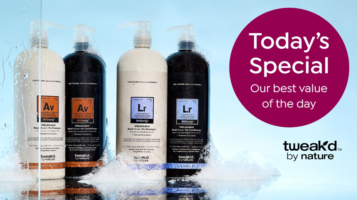 Tweak'd by Nature Supersize BIGwig Shampoo & Conditioner